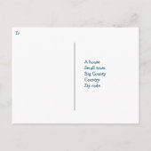 Gemütliche Weihnachten am Feuer (Rückseite)