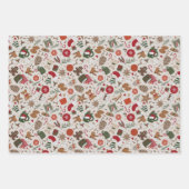 Gemütliche Weihnachten & Gewürze Geschenkpapier Set (Vorderseite)