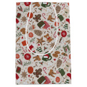 Gemütliche Weihnachten & Gewürze Mittlere Geschenktüte (Vorderseite)