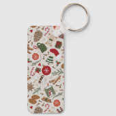 Gemütliche Weihnachten & Gewürze Schlüsselanhänger (Rückseite)