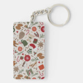 Gemütliche Weihnachten & Gewürze Schlüsselanhänger (Rückseite)