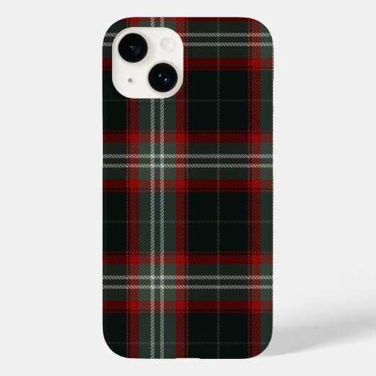 Gemütliche Weihnachten Kariert Case-Mate iPhone Hülle (Rückseite)