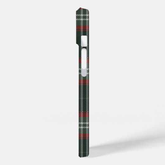 Gemütliche Weihnachten Kariert Case-Mate iPhone Hülle (Rückseite / Links)