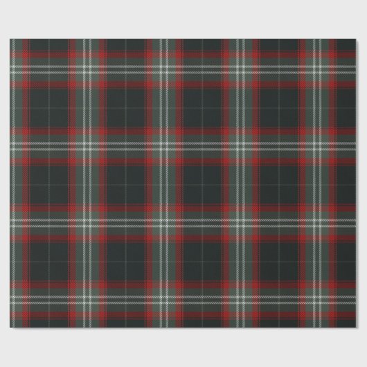 Gemütliche Weihnachten Kariert Geschenkpapier (Flach)