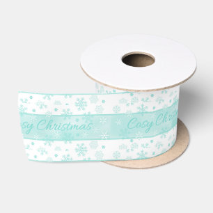gemütliche Weihnachten Satinband