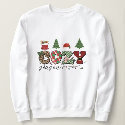 Gemütliche Weihnachten Sweatshirt (Design vorne)