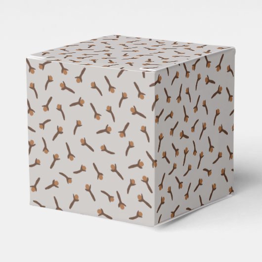 Gemütliche Weihnachten- und Gewürzwolken Geschenkschachtel (Vorderseite)