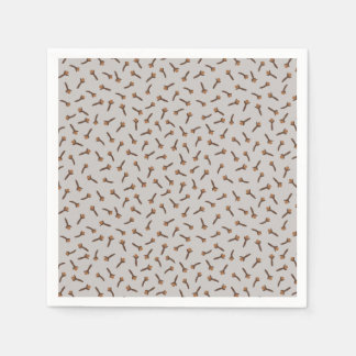 Gemütliche Weihnachten- und Gewürzwolken Serviette