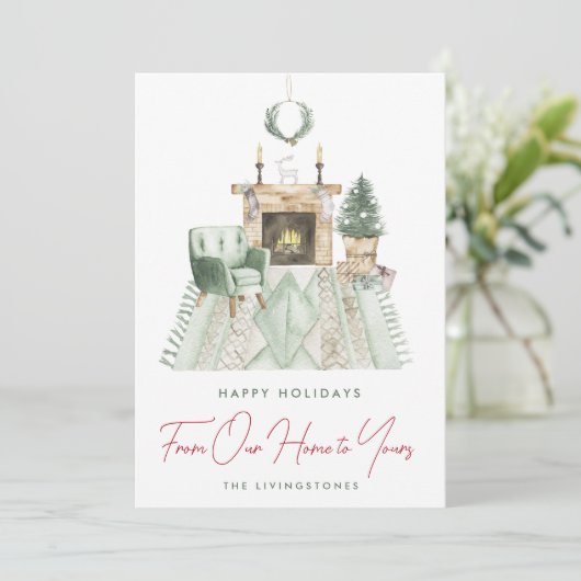 Gemütliche Weihnachten Von unserer Zuhause bis zu (Stehend Vorderseite)