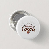 Gemütliche Weihnachten, werde ich Zuhause für Coco Button (Vorne & Hinten)
