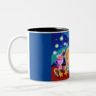 gemütliche Weihnachten Zweifarbige Tasse