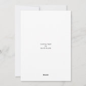 Gemütliche Weihnachts-Couple-Grußkarte Feiertagskarte (Rückseite)