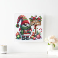 Gemütliche Weihnachts-Gnom-Kunst – Festliche Feier