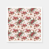 Gemütliche Weihnachts-heiße Cocoa Serviette (Vorderseite)