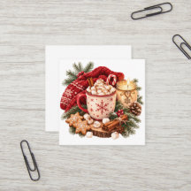 Gemütliche Weihnachts-Heiße Schokolade Winter Hygg