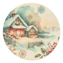 Gemütliche Weihnachts-Hütte