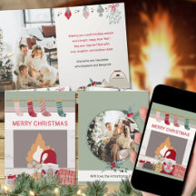 Gemütliche Weihnachts-Zuhause Foto Script-Weihnach