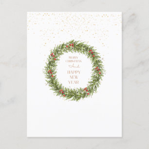 Gemütliche Weihnachtsatmosphäre geklaut Grußkarte Postkarte