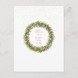 Gemütliche Weihnachtsatmosphäre geklaut Grußkarte Postkarte