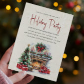 Gemütliche Weihnachtsfeier Einladung