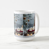 Gemütliche Weihnachtsfeier: Erfrischung mit festli Kaffeetasse (VorderseiteRechts)