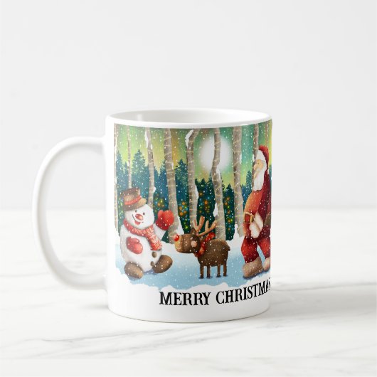 Gemütliche Weihnachtsfeier - Tasse (Links)