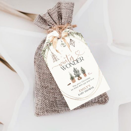 Gemütliche Weihnachtsgeschenke Tags Geschenkanhänger