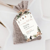 Gemütliche Weihnachtsgeschenke Tags Geschenkanhänger