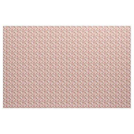 Gemütliche Weihnachtskakao- und Lebkuchenmuster Stoff (Yard (91,4 cm))