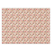 Gemütliche Weihnachtskakao- und Lebkuchenmuster Tischdecke (Vorderseite (Horizontal))