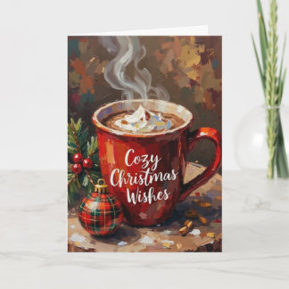 Gemütliche Weihnachtskarte Karte