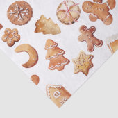 Gemütliche Weihnachtskekse Seidenpapier (Detail)