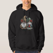 Gemütliche Weihnachtskuppel Hoodie (Vorderseite)
