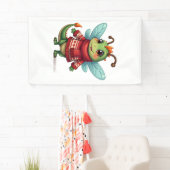 Gemütliche Weihnachtslibelle Banner (Insitu)