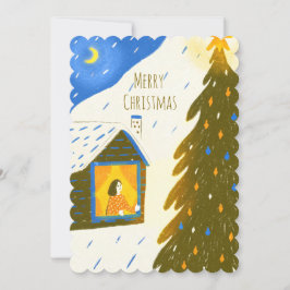Gemütliche Weihnachtsnacht Weihnachten