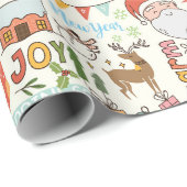 Gemütliche Weihnachtspapiere Geschenkpapier (Rolleneckpunkt)