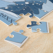 Gemütliche Weihnachtsstadt Puzzle (Seite)