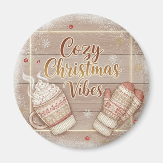 Gemütliche Weihnachtsstimmung Deko-Kissen Magnet