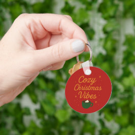 Gemütliche Weihnachtsstimmung Schlüsselanhänger
