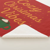 Gemütliche Weihnachtsstimmung Sherpadecke (3/4)