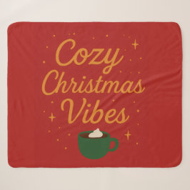 Gemütliche Weihnachtsstimmung Sherpadecke