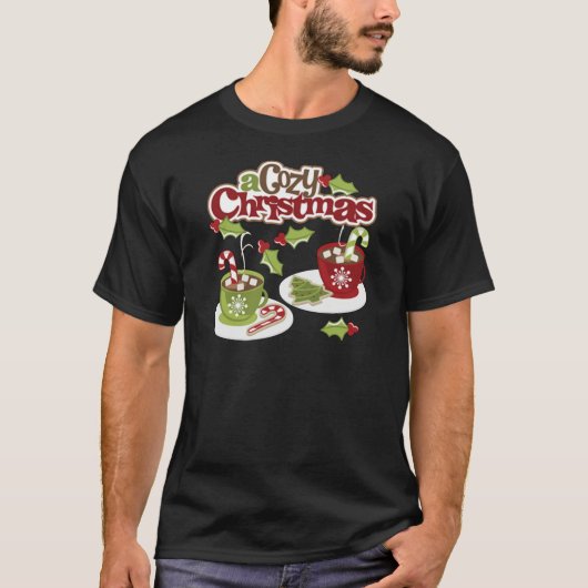 Gemütliche Weihnachtsstimmung T-Shirt (Vorderseite)