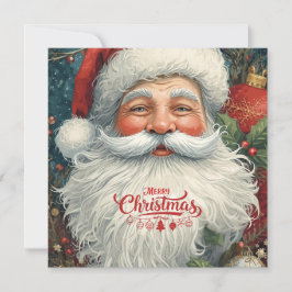 Gemütliche Weihnachtswünsche Dankeskarte