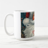 Gemütliche Weihnachtswünsche Kaffeetasse (Links)