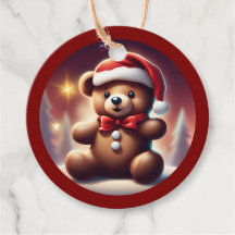Gemütliche Weihnachtszeit Teddy Gingerbread TWArt