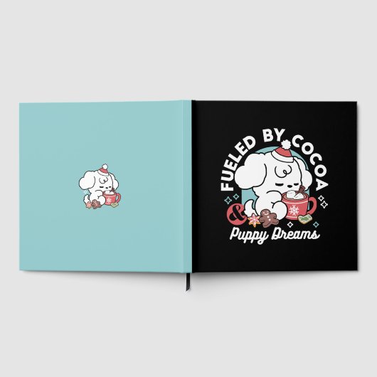 Gemütliche Welpenträume - heiße Schokolade und Wei Gästebuch (Voll)