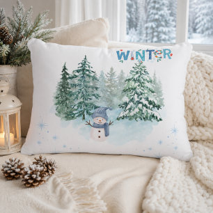 Gemütliche Winter-Hausdekoration Dekokissen