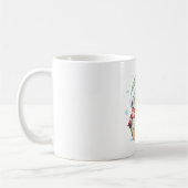 Gemütliche Winter-Schildkröte mit Schal Kawaii-Des Kaffeetasse (Links)