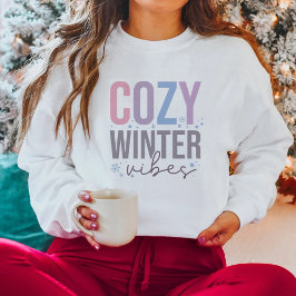 Gemütliche Winter Vibes Frohe Weihnachten Sweatshirt