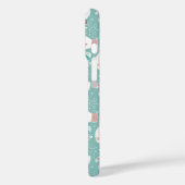 Gemütliche Winter Weihnachten Mittens Muster in Mi Case-Mate iPhone Hülle (Rückseite / Links)